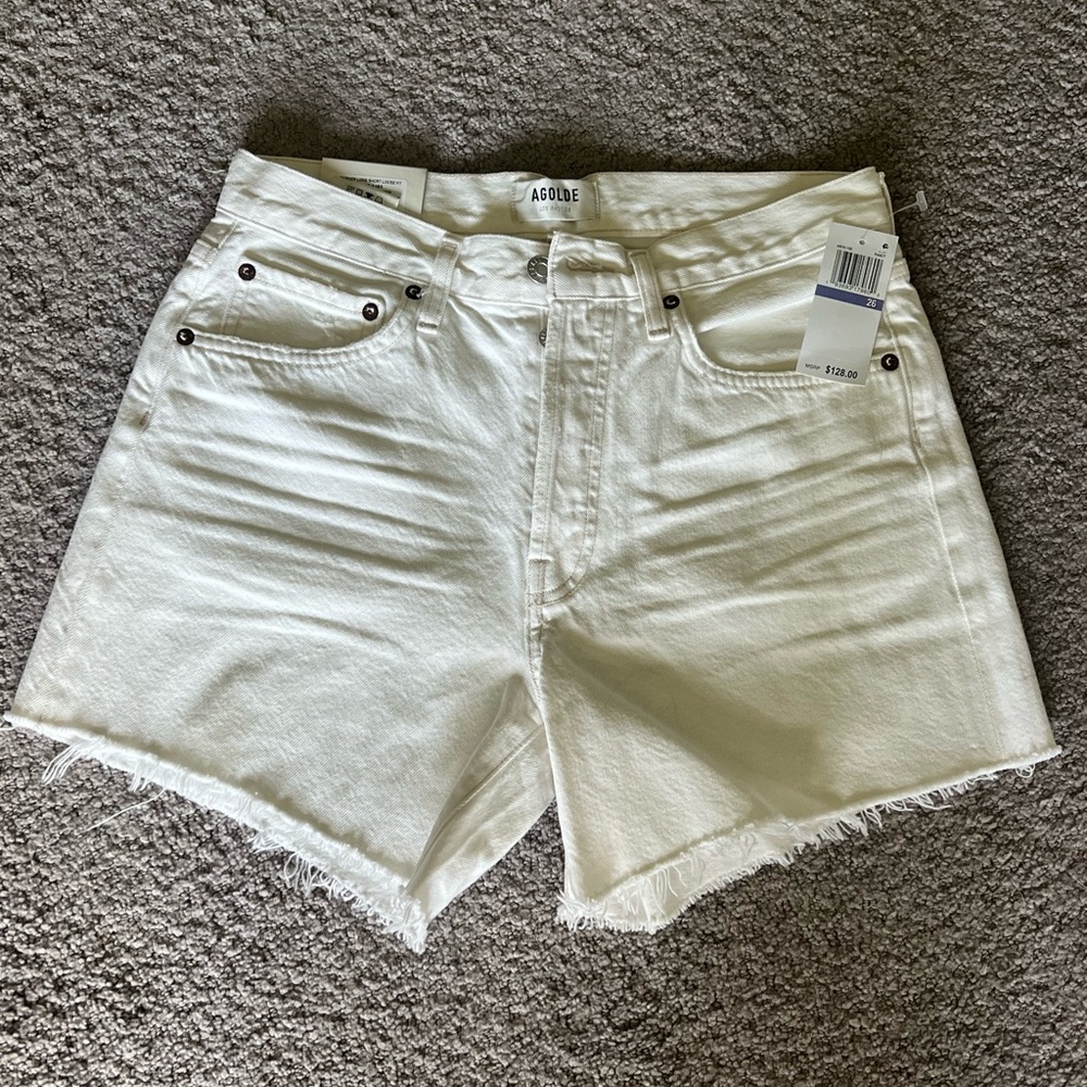 NWT Agolde Parker Long shorts size 26